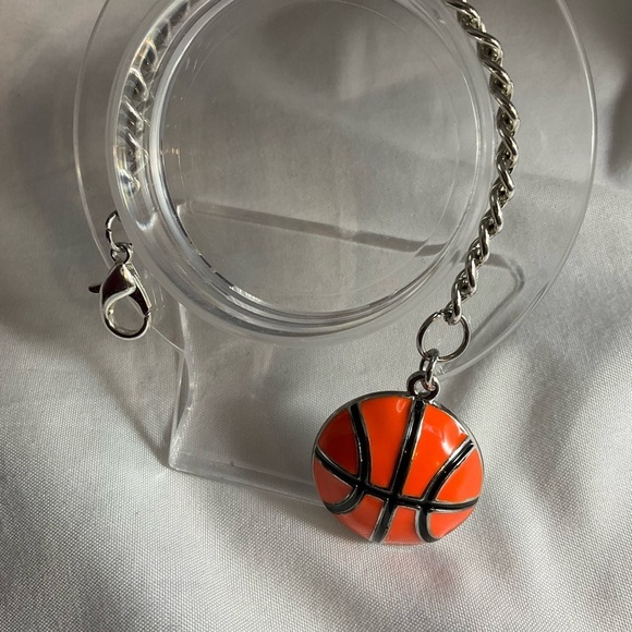 Hand Crafted Tumbler Handle Charm Basketball Stanley Cup Water Bottle Purse - Picture 3 of 11